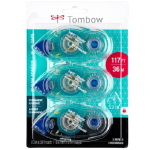 Tombow Mono Adhesive Glue Tape Refills- Permanent  3PK  TM62207