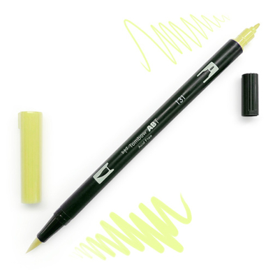 Tombow Dual Brush Pen -Lemon Lime 131