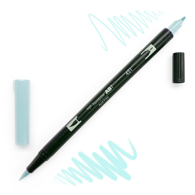 Tombow Dual Brush Pen -Sky Blue 451