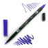 Tombow Dual Brush Pen -Deep Blue 565