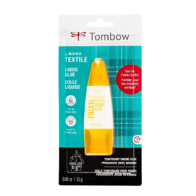 Tombow Mono Adhesive Textile Liquid Glue Dual Tip Applicator  TM62185