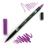 Tombow Dual Brush Pen -Royal Purple 676