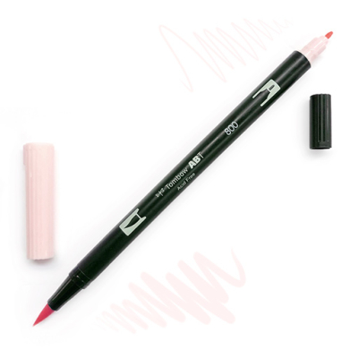 Tombow Dual Brush Pen -Pale Pink 800