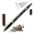 Tombow Dual Brush Pen -Brown 879