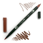 Tombow Dual Brush Pen -Redwood 899
