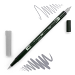 Tombow Dual Brush Pen -Cool Gray 5  N65