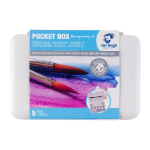 Royal Talens Van Gogh Water Color Pocket Box Primary Mixing Set - ( 5 half pans + 7 empty spaces)