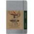Pentalic Traveler Pocket Journal 4" x 6" - (160 Pages, 74lb) Sketch, Metallic Silver