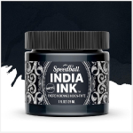 Speedball India Ink 1oz - Matt Black Velvet  003200