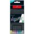 Faber Castell Black Edition Colored Pencils Metallics12ct  116415