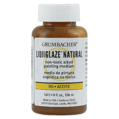 Grumbacher Liquiglaze Natural (8FL oz 236ml)  1615
