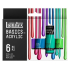 Liquitex Basics Acrylic Set (.74oz/22ml) - (6 Pieces) Metallics  3699479