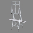 Bob Ross 2-n-1 Floor Easel   RU-BR100