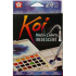 Sakura Koi Water Colors Pocket Field Sketch Box w/Brush - (24 Colors + Iridescent Tube)