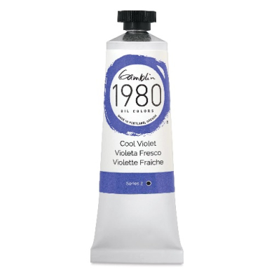 Gamblin 1980 Oil Colors  (1.25oz/37ml) Cool Violet  7255