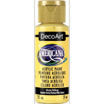 DecoArt Americana Acrylic Paint - (2oz/59ml) Moon Yellow