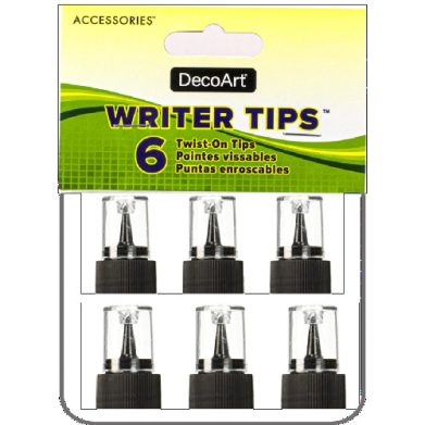 DecoArt Americana Applicator Writer tips - (6ct ) DAS242-K