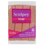 Sculpey Premo Oven-Bake Clay (2oz bar) - Rose Gold Metallic