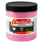 Speedball Screen Printing Fabric Ink - (8oz/236.2ml) Cotton Candy Pink 4685