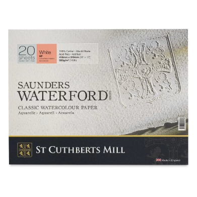 St Cuthbert's Waterford Watercolor Block - 16"X12" Hot Press  45930001011E