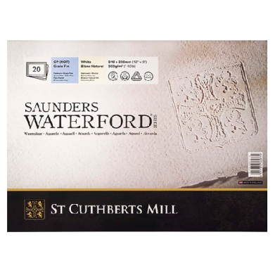 St Cuthbert's Waterford Watercolor Block - 12"X9" Cold Press  46330001011C