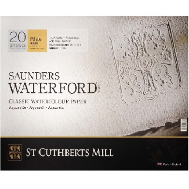 St Cuthbert's Waterford Watercolor Block - 20"X14" Rough  46630001011M