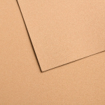 Close-up of two beige textured cardboard sheets overlapping, showing rough surfaces.