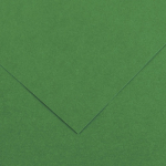 Close-up of green textured paper with diagonal folds forming a chevron shape at the center-bottom.