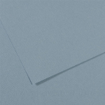 Two pale blue sheets of textured paper overlapping on a blue background with subtle shadows.