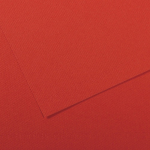 Two overlapping red textured sheets of paper.