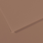 Close-up of brown cardboard sheets with a textured surface and a folded edge.