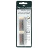 Faber-Castell Dust-Free Eraser duo in blister pack with branding and usage images on the card.
