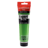 Green acrylic paint tube from the Amsterdam Expert Series, with a red cap and a black label reading 'Expert Acrylic'.