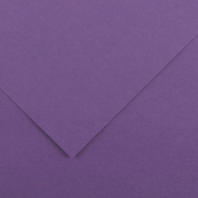 Close-up of two overlapping purple sheets of paper with a diagonal folded corner creating subtle shadows.