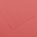 Close-up of red/pink paper with folded edges creating diagonal creases.