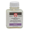Bottle of Talens varnish for oil pastels (75 ml), white screw cap, label reads 'Pastel' and 'Varnish for Oil'