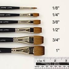 p 21708 winsor & newton artist one stroke brushes